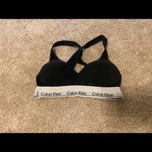 calvin Klein sports bra
